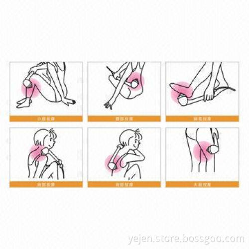 Triangle Handle Style Massager, Made of ABS, with 20W Working Power